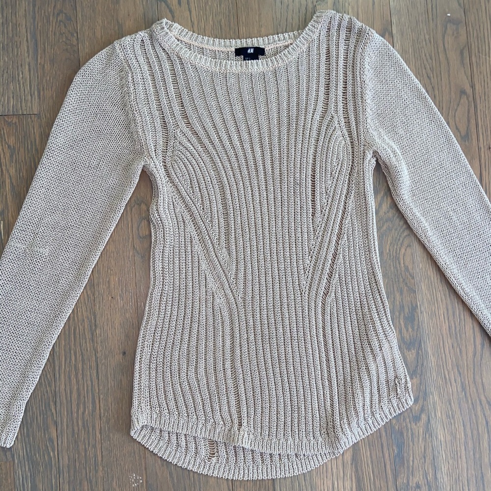 Caramel brown sweater